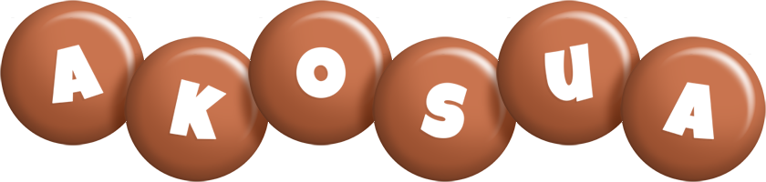 Akosua candy-brown logo