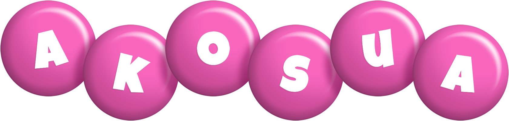 Akosua candy-pink logo