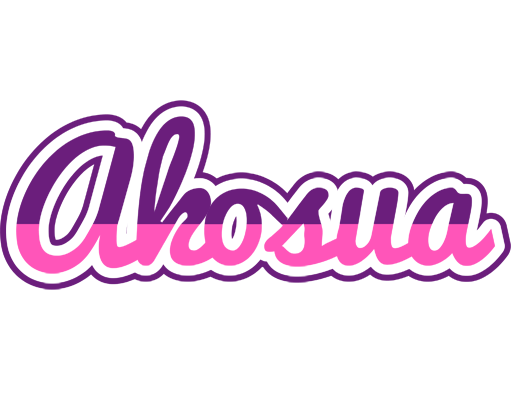 Akosua cheerful logo