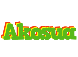 Akosua crocodile logo