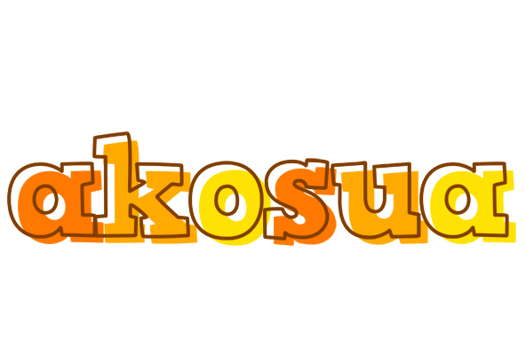 Akosua desert logo