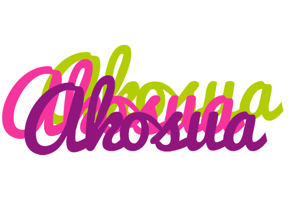 Akosua flowers logo
