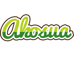 Akosua golfing logo