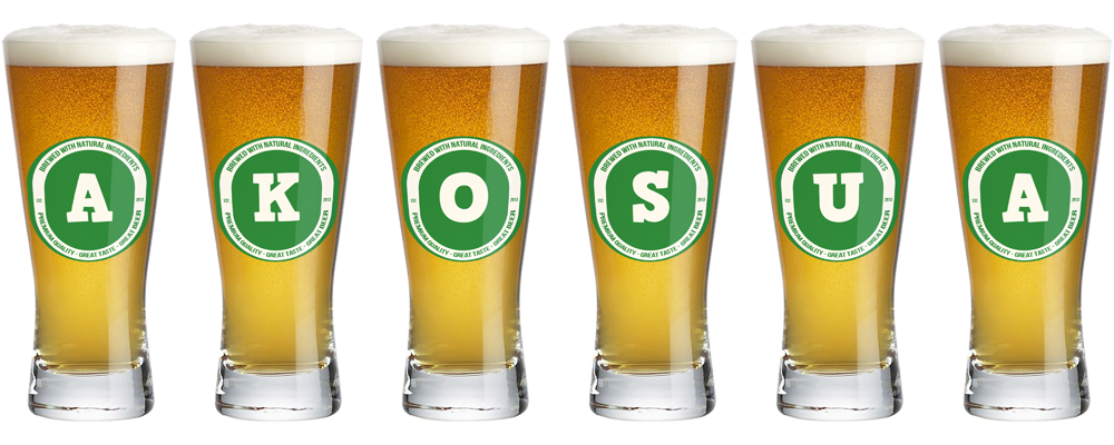 Akosua lager logo
