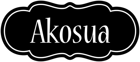 Akosua welcome logo