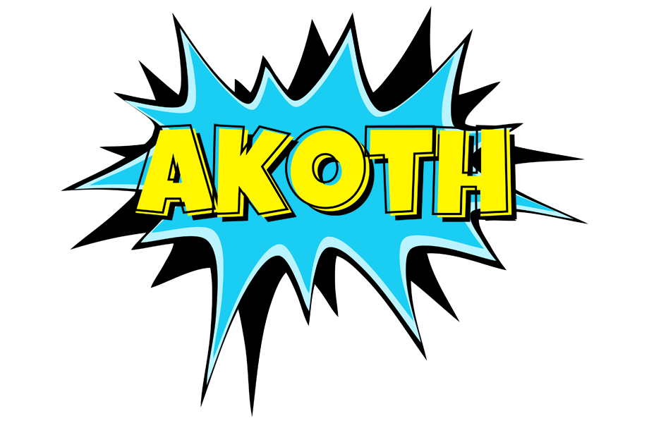 Akoth amazing logo