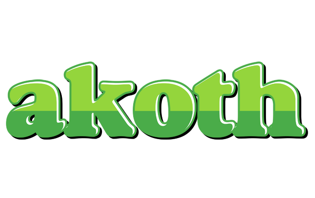 Akoth apple logo