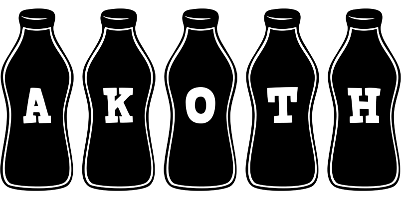 Akoth bottle logo
