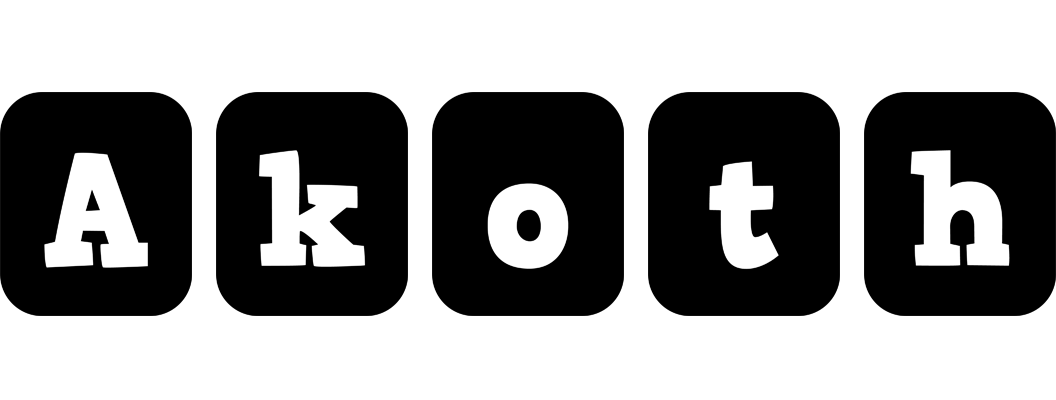 Akoth box logo