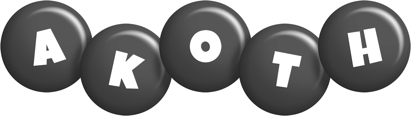 Akoth candy-black logo