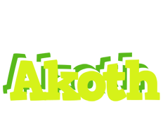 Akoth citrus logo