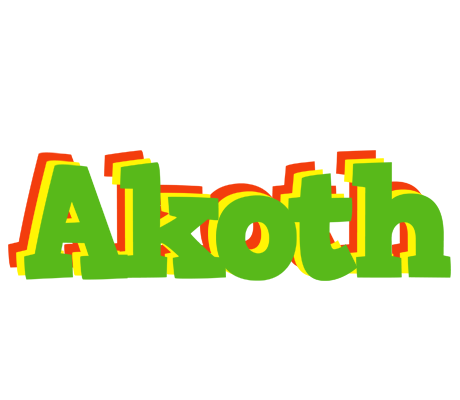 Akoth crocodile logo