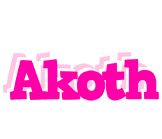 Akoth dancing logo