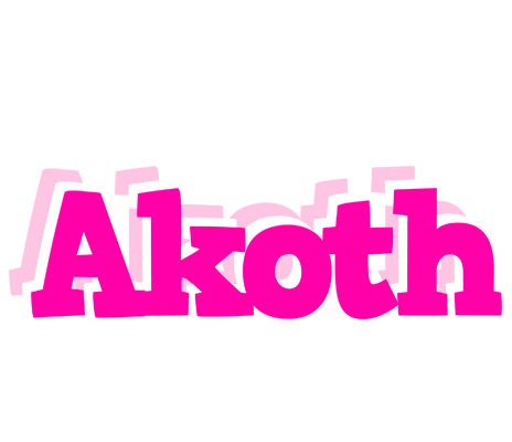 Akoth dancing logo