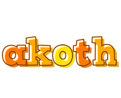 Akoth desert logo