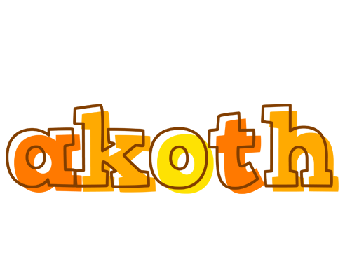 Akoth desert logo