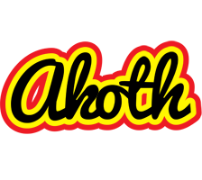 Akoth flaming logo