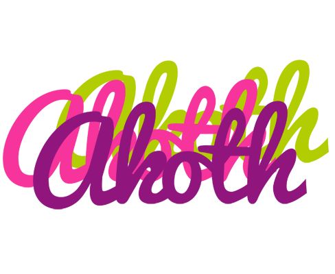 Akoth flowers logo