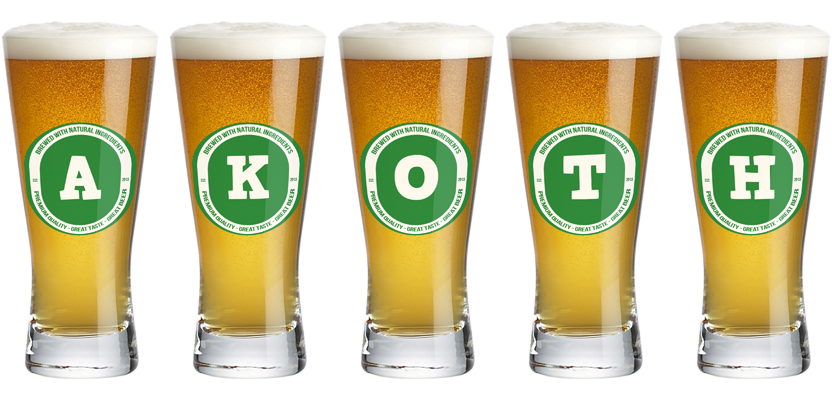 Akoth lager logo