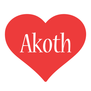 Akoth love logo