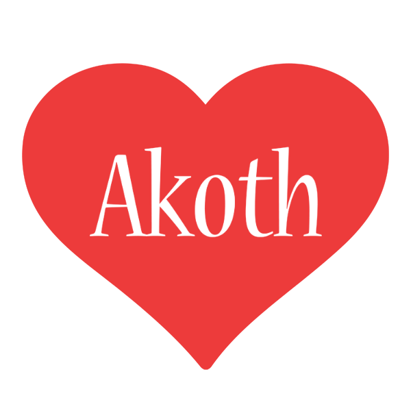 Akoth love logo