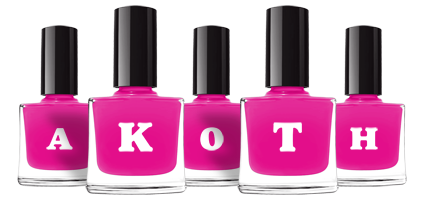 Akoth nails logo