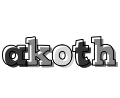 Akoth night logo