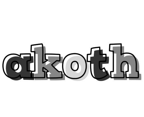 Akoth night logo