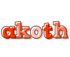 Akoth paint logo