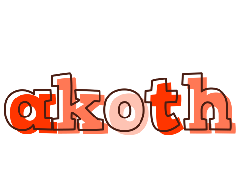 Akoth paint logo