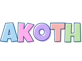 Akoth pastel logo