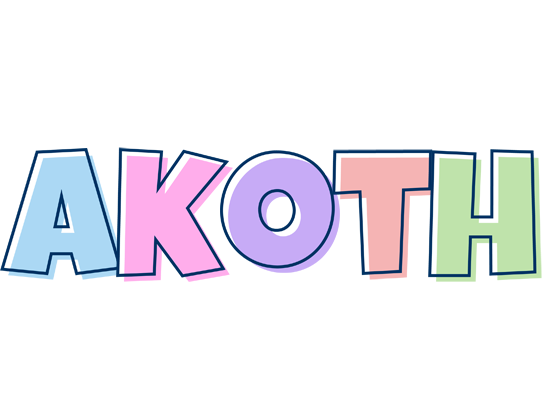 Akoth pastel logo