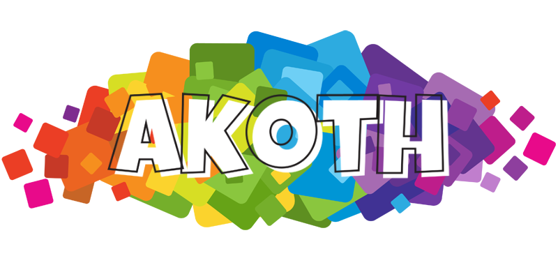 Akoth pixels logo
