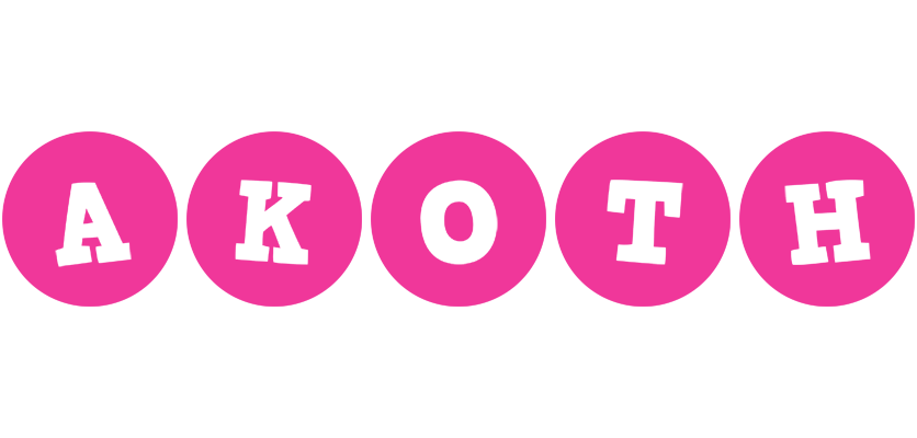 Akoth poker logo