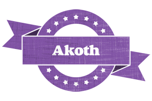 Akoth royal logo