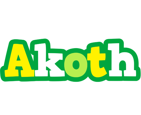 Akoth soccer logo