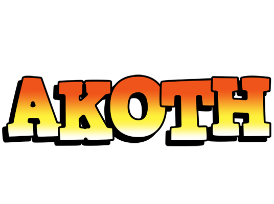 Akoth sunset logo