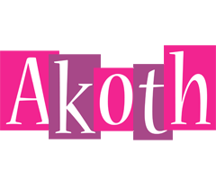 Akoth whine logo