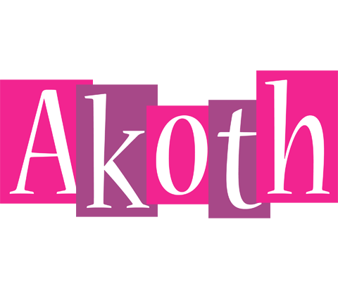 Akoth whine logo