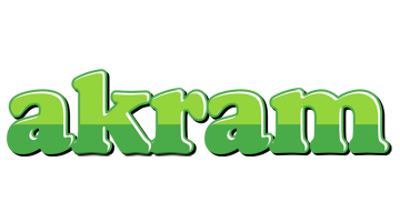 Akram apple logo