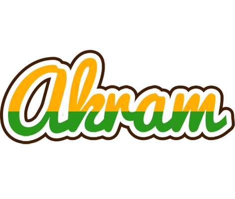 Akram banana logo