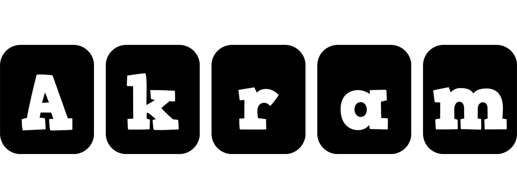 Akram box logo
