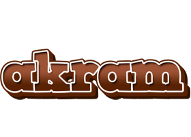 Akram brownie logo