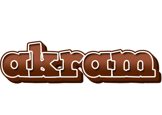 Akram brownie logo