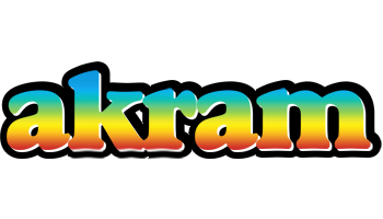 Akram color logo