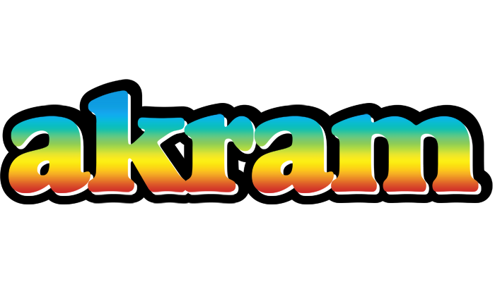 Akram color logo