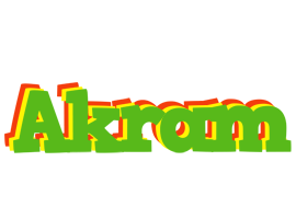 Akram crocodile logo