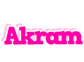 Akram dancing logo