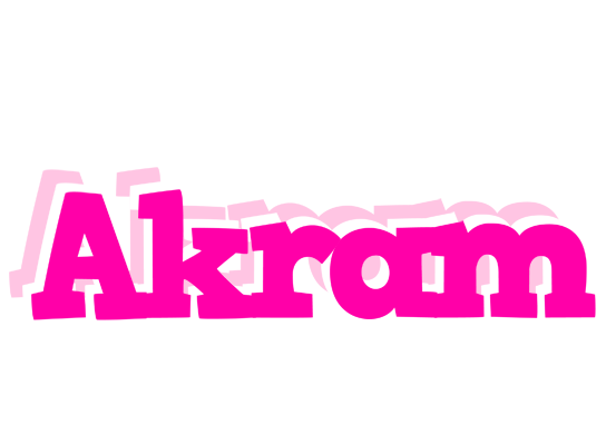 Akram dancing logo