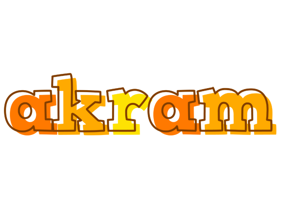 Akram desert logo